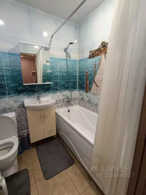 1-к кв. Курганская область, Курган Заозерный жилрайон, 4-й мкр, 31 ... - Фото 2