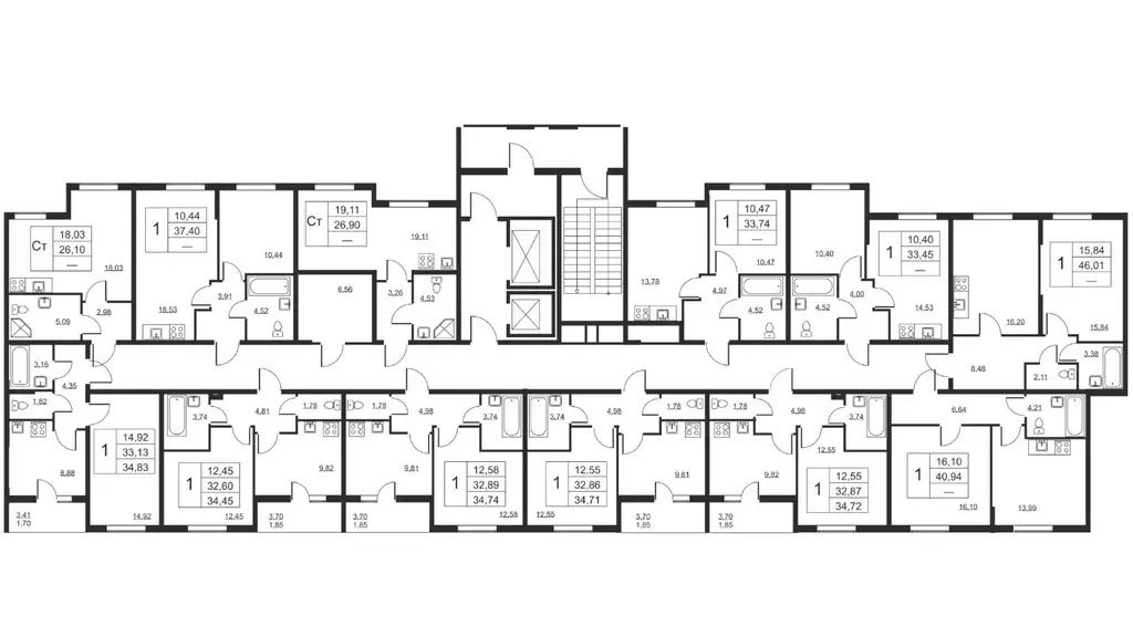 Студия Ленинградская область, Всеволожский район, пос. Бугры ул. ... - Фото 2
