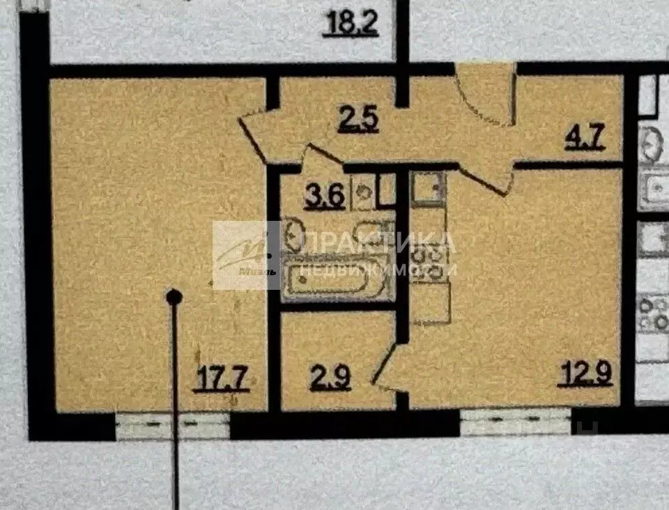 2-к кв. Москва Вольная ул., 28/4к3 (44.4 м) - Фото 2