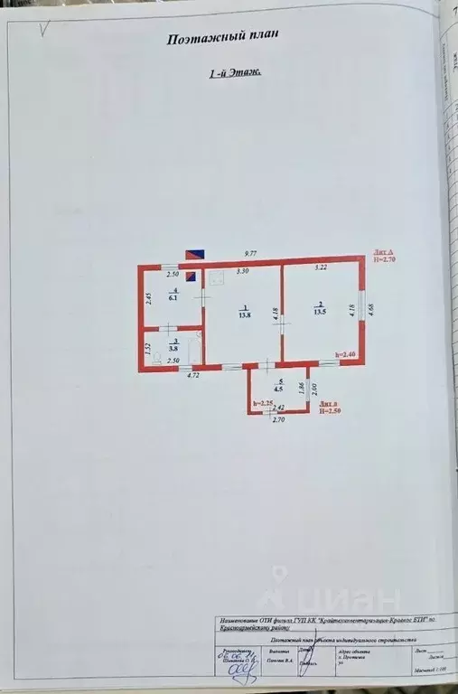 Дом в Краснодарский край, Красноармейский район, Полтавская ст-ца ул. ... - Фото 2