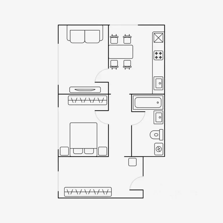 2-к кв. Москва ул. Василисы Кожиной, 13 (56.0 м) - Фото 1