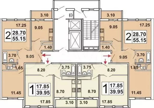 Аукцион: 1-к. квартира, 38,4 м, 16/17 эт. - Фото 0