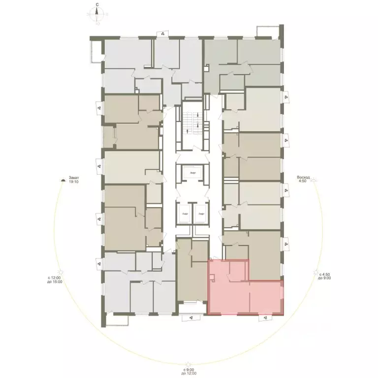 1-к кв. Башкортостан, Уфа Родина Парк жилой комплекс (42.3 м) - Фото 1