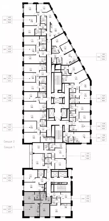 2-комнатная квартира: Москва, ЖК Мира (62.71 м) - Фото 2