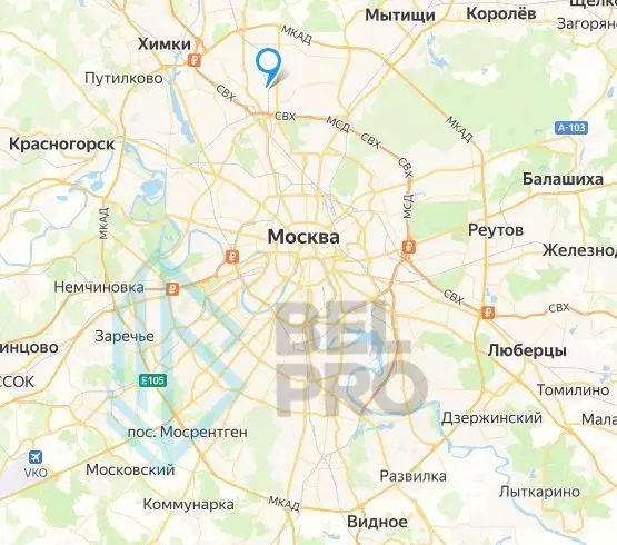 Торговая площадь в Москва Дубнинская ул., 14К2 (80 м) - Фото 1