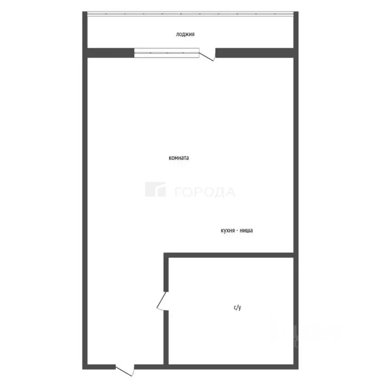 Студия Алтайский край, Барнаул ул. Шумакова, 11 (26.0 м) - Фото 2
