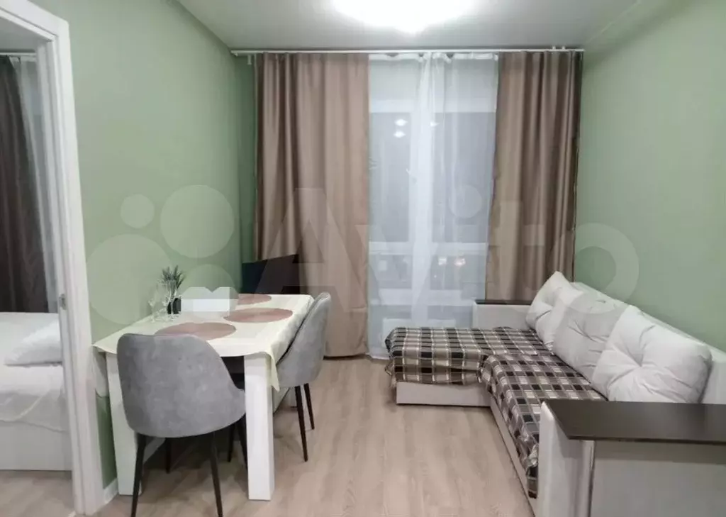 1-к. квартира, 36,6 м, 5/25 эт. - Фото 0