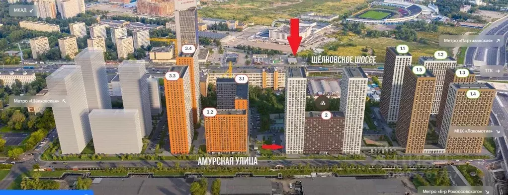 Помещение свободного назначения в Москва Амурская ул., 2к2 (58 м) - Фото 1