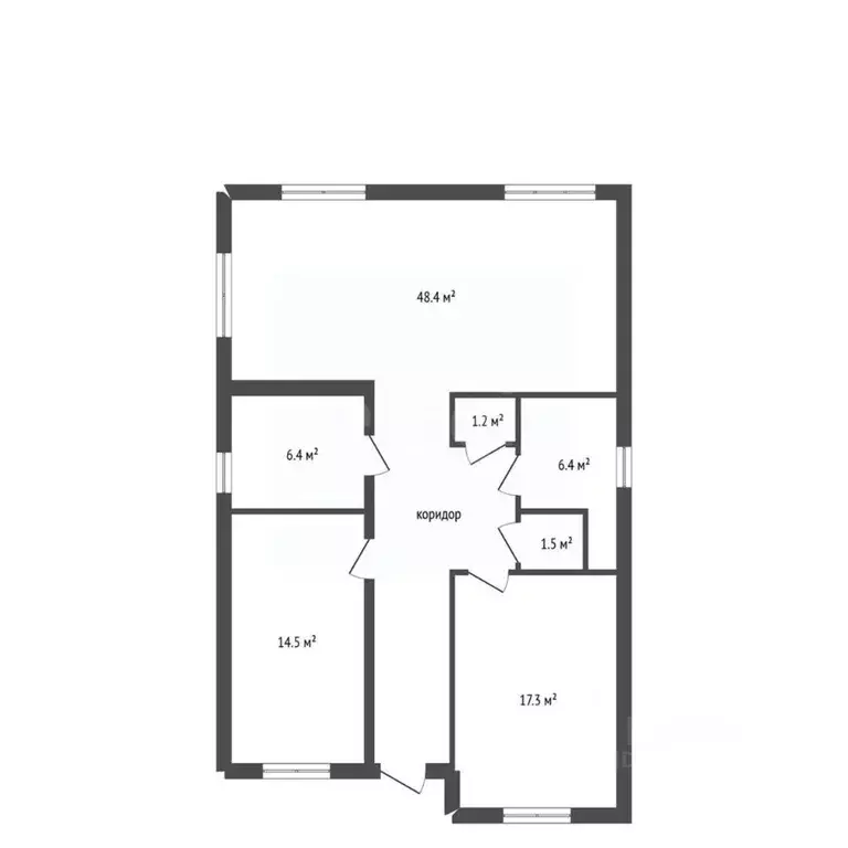 Дом в Воронежская область, Семилукский район, с. Девица ул. Гагарина, ... - Фото 2