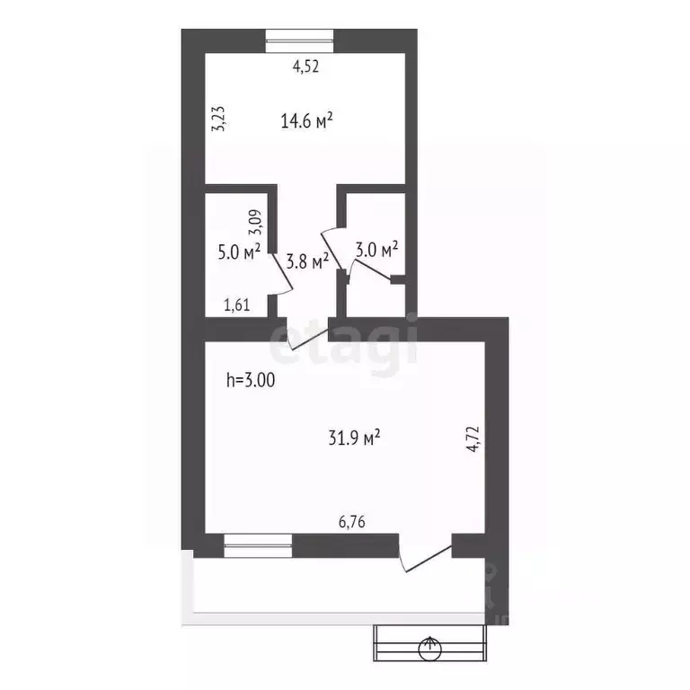 Офис в Амурская область, Благовещенск ул. Фрунзе, 48 (60 м) - Фото 1