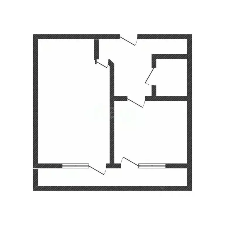 1-к кв. Тверская область, Осташков Кузнечная ул., 35 (33.6 м) - Фото 2