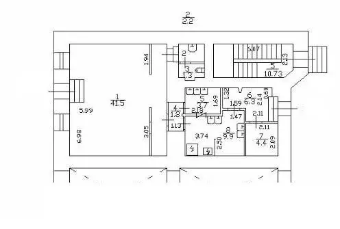 Торговая площадь (71.1 м) - Фото 2