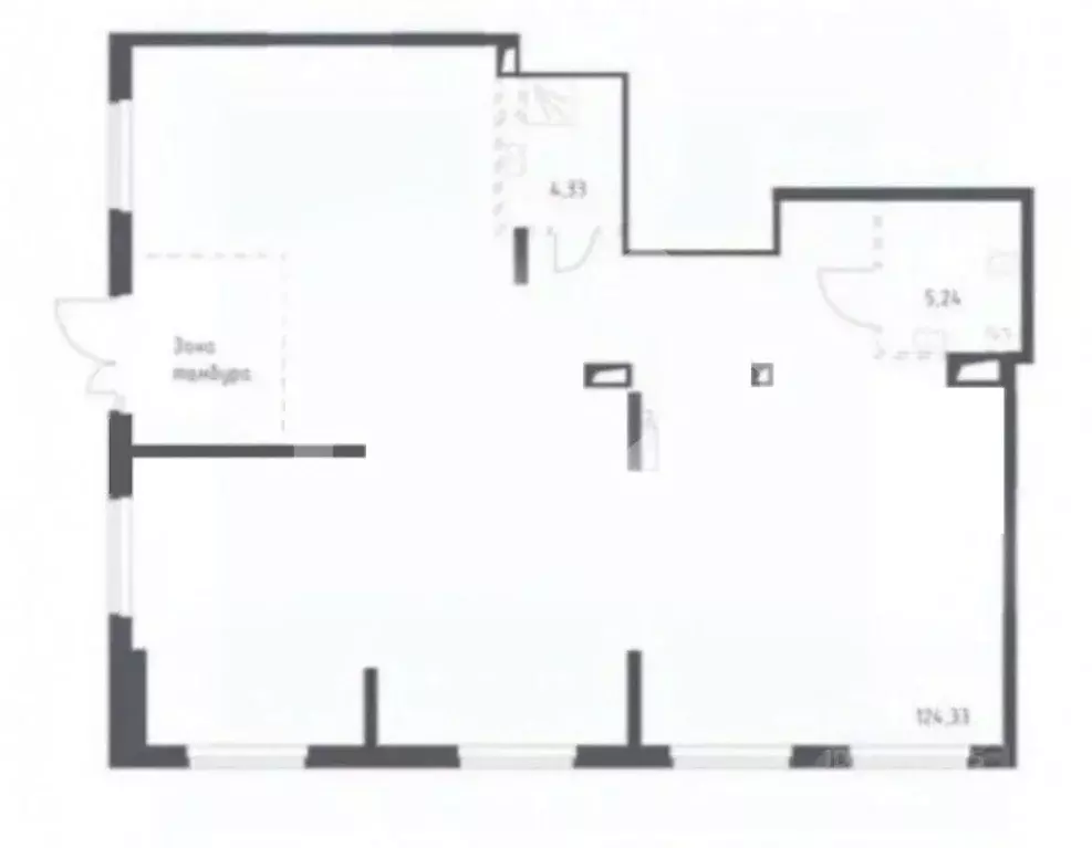 Торговая площадь в Москва ул. Любучанская, 1 (134 м) - Фото 2