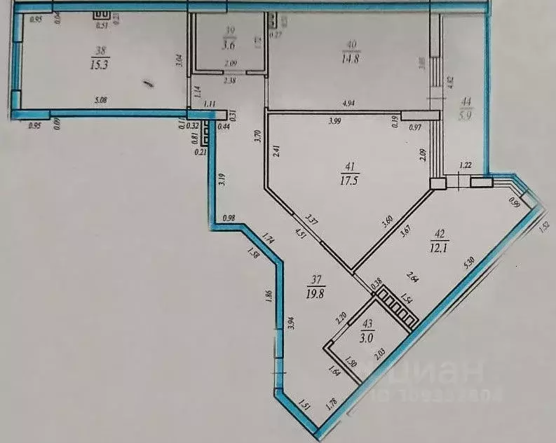 3-к кв. Самарская область, Самара Осетинская ул., 12 (86.0 м) - Фото 0