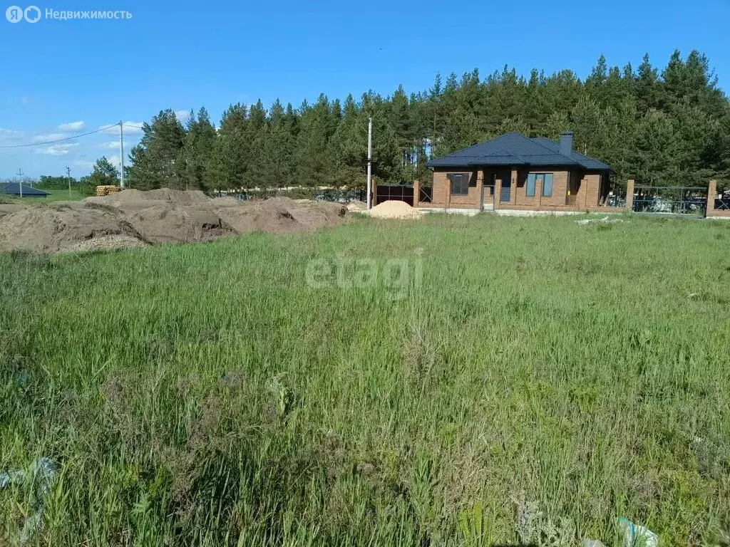 Участок в село Староживотинное, Ясная улица (6.3 м) - Фото 1