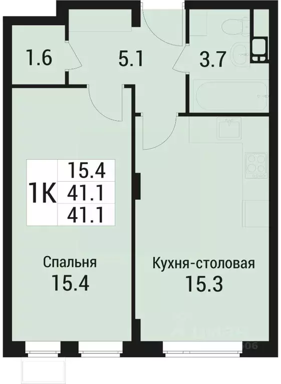 1-к кв. Московская область, Люберцы городской округ, Малаховка пгт Дом ... - Фото 0