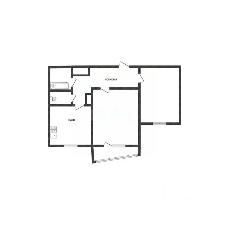 2-к кв. Челябинская область, Озерск ул. Монтажников, 52 (44.5 м) - Фото 2