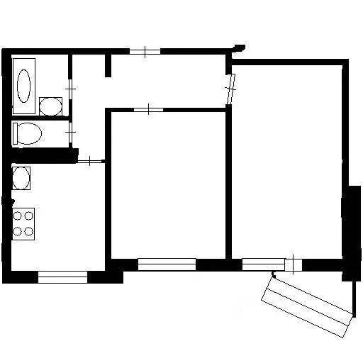 2-к кв. Москва ул. Шверника, 11К3 (56.0 м) - Фото 1