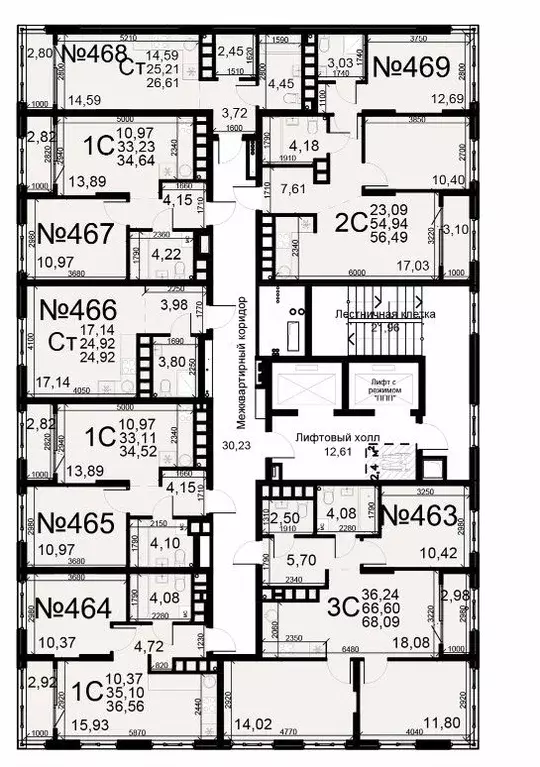 1-к кв. Рязанская область, Рязань пос. Ворошиловка, Символ жилой ... - Фото 2