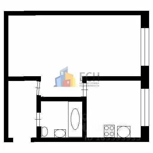 1-к кв. Москва Миллионная ул., 13С1 (36.0 м) - Фото 2