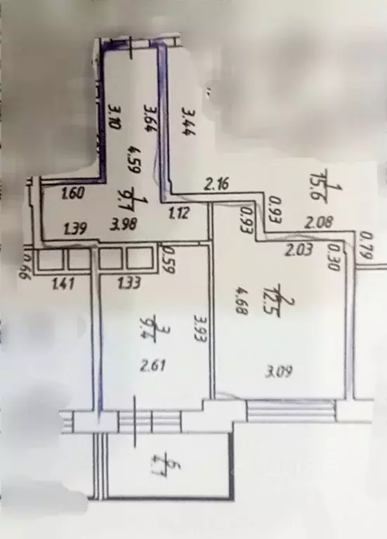 Студия Московская область, Балашиха Салтыковка мкр, Школьная ул., 15 ... - Фото 1