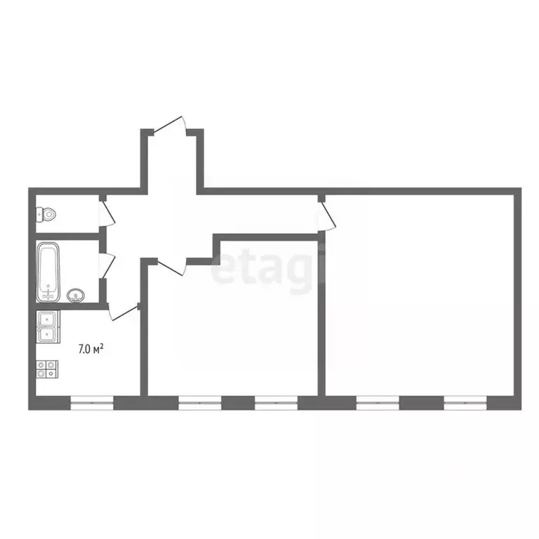 2-к кв. Ямало-Ненецкий АО, Новый Уренгой просп. Мира, 22к5 (82.6 м) - Фото 2