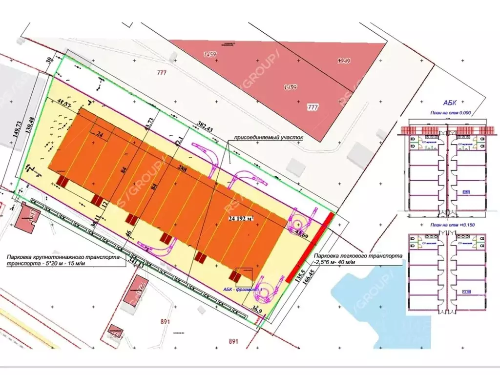 Склад в Новосибирская область, Новосибирский район, Криводановский ... - Фото 2