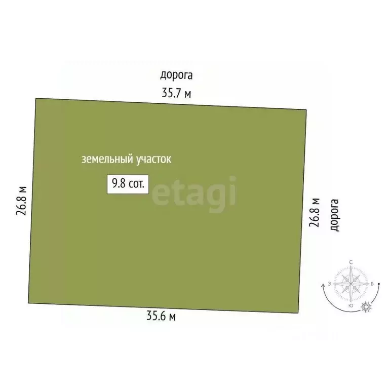 Участок в Тюменская область, Тюменский район, д. Молчанова ул. ... - Фото 2