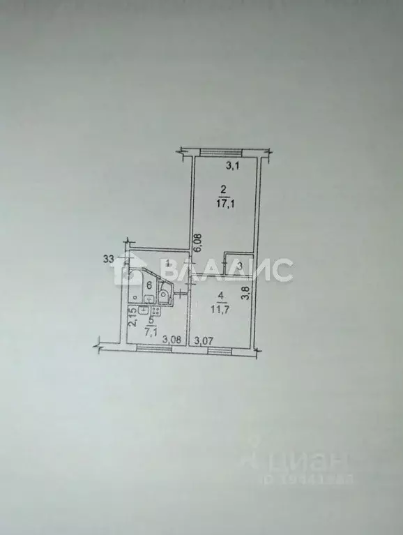 2-к кв. Московская область, Лобня Деповская ул., 15 (44.7 м) - Фото 2