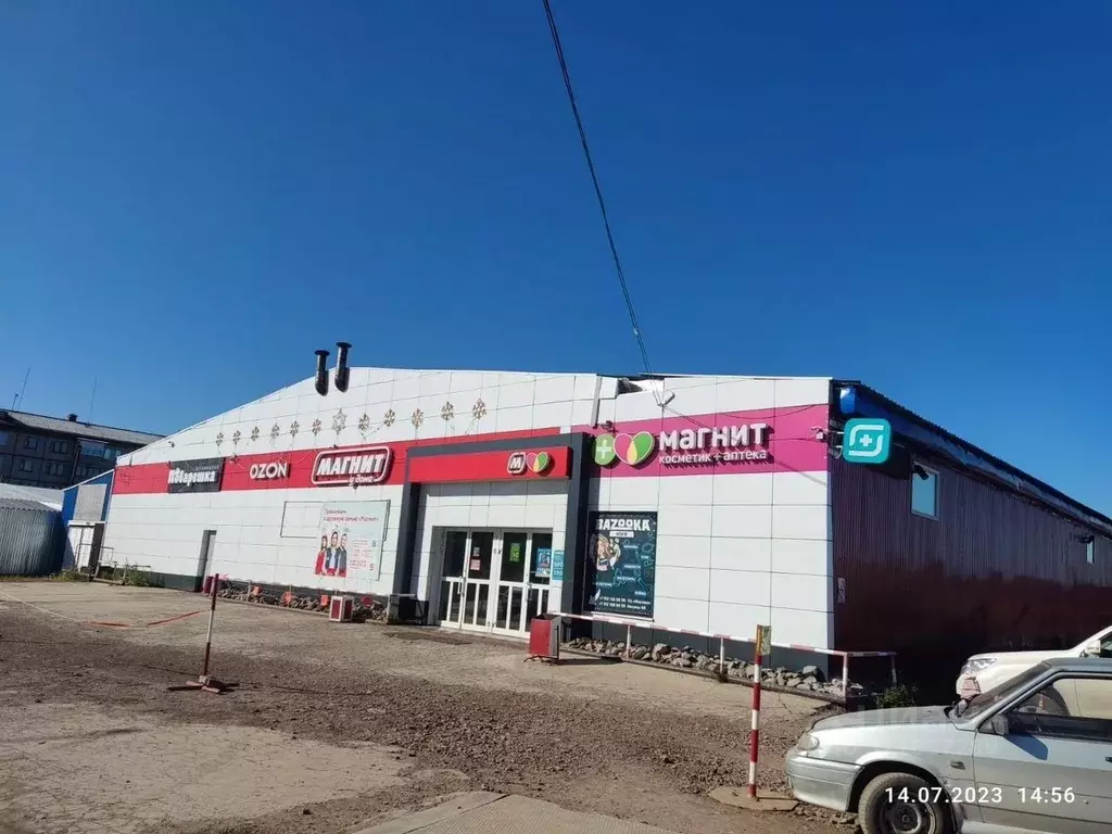 Торговая площадь в Коми, Воркута ул. Некрасова, 57А (500 м) - Фото 1