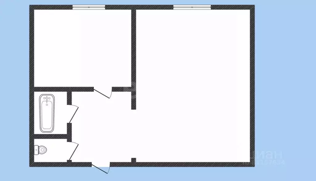 Комната Иркутская область, Ангарск 91-й кв-л, 18 (30.0 м) - Фото 2