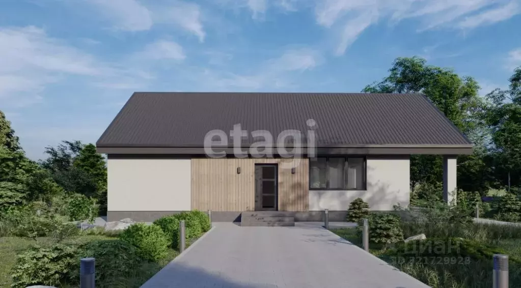 Дом в Курская область, Курский район, Нижнемедведицкий сельсовет, д. ... - Фото 1