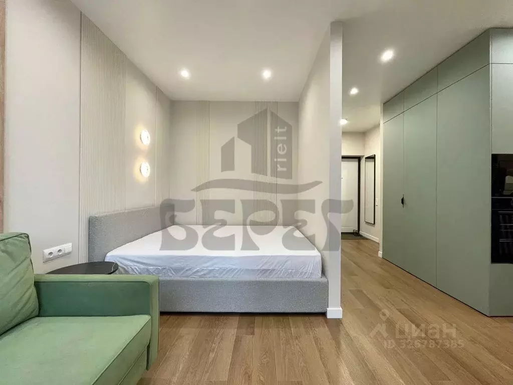 1-к кв. Татарстан, Казань ул. Аделя Кутуя, 100 (38.0 м) - Фото 1