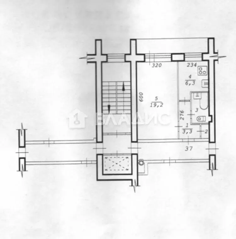 1-к кв. Новосибирская область, Новосибирск Дачная ул., 21/3 (37.0 м) - Фото 1