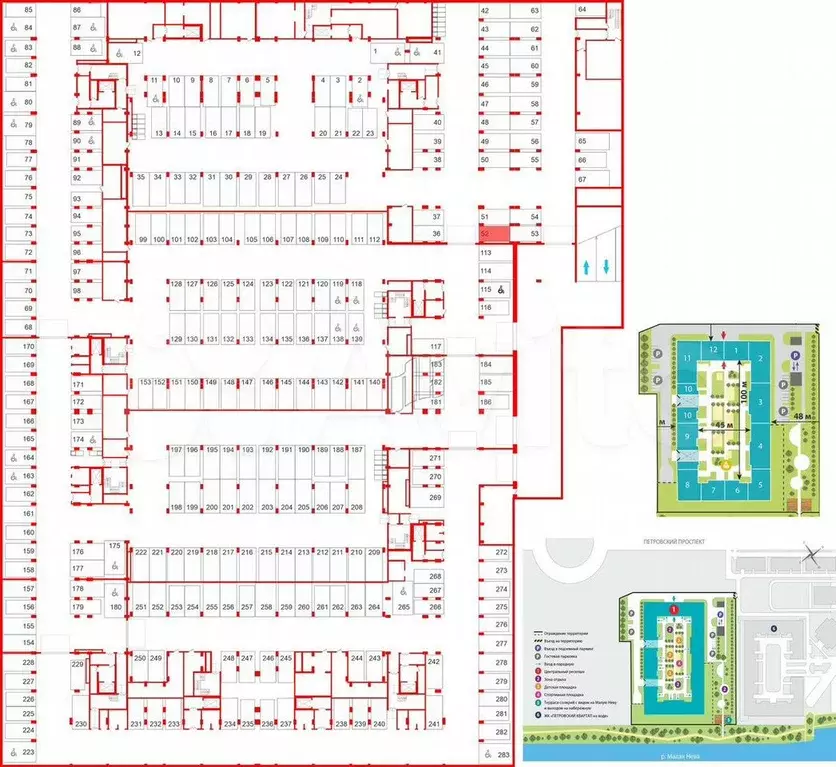 Машиноместо, 15 м - Фото 0