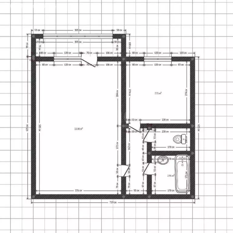 1-комнатная квартира: Курган, жилой район Заозёрный, 5-й микрорайон, ... - Фото 1