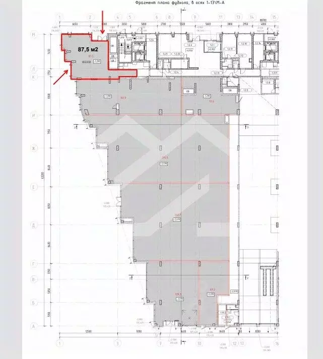 Помещение свободного назначения в Москва ул. Шеногина, 2 (88 м) - Фото 2