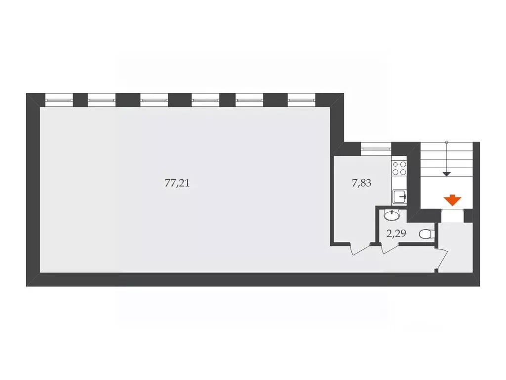 Офис в Санкт-Петербург Фурштатская ул., 17 (103 м) - Фото 2