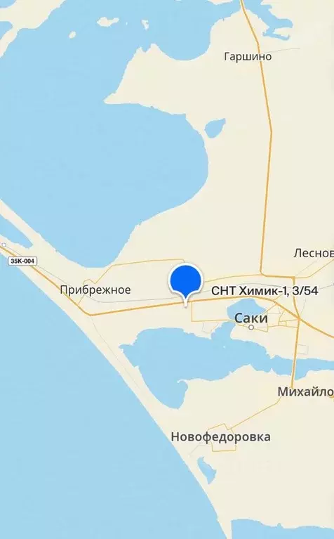 Участок в Крым, Саки Химик-1 СНТ, 1/3 (4.0 сот.) - Фото 0