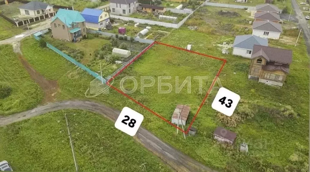 Участок в Тюменская область, Тюменский район, с. Чикча, Высокий Берег ... - Фото 2