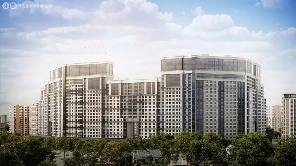 Квартира-студия: Краснодар, Школьный микрорайон, Школьная улица, 1 ... - Фото 2