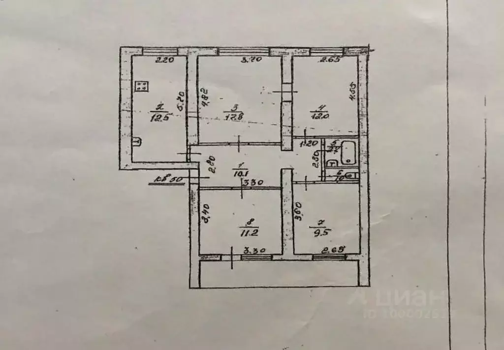 4-к кв. Саратовская область, Энгельс ул. Тельмана, 148 (76.3 м) - Фото 1