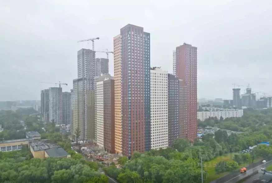1-к кв. Москва Строительный проезд, 9С9 (42.5 м) - Фото 1