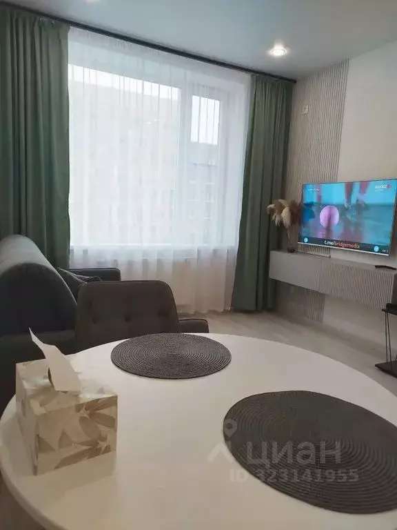 Студия Тюменская область, Тюмень ул. Новоселов, 105 (20.0 м) - Фото 1