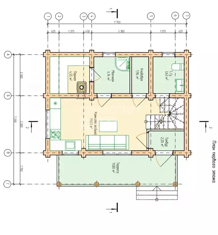 Дом в Свердловская область, Екатеринбург Урал СНТ, 16 (73 м) - Фото 2