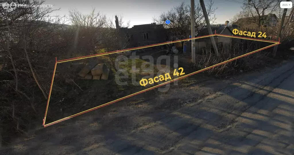 Участок в Супсех, Советская улица (9.28 м) - Фото 0