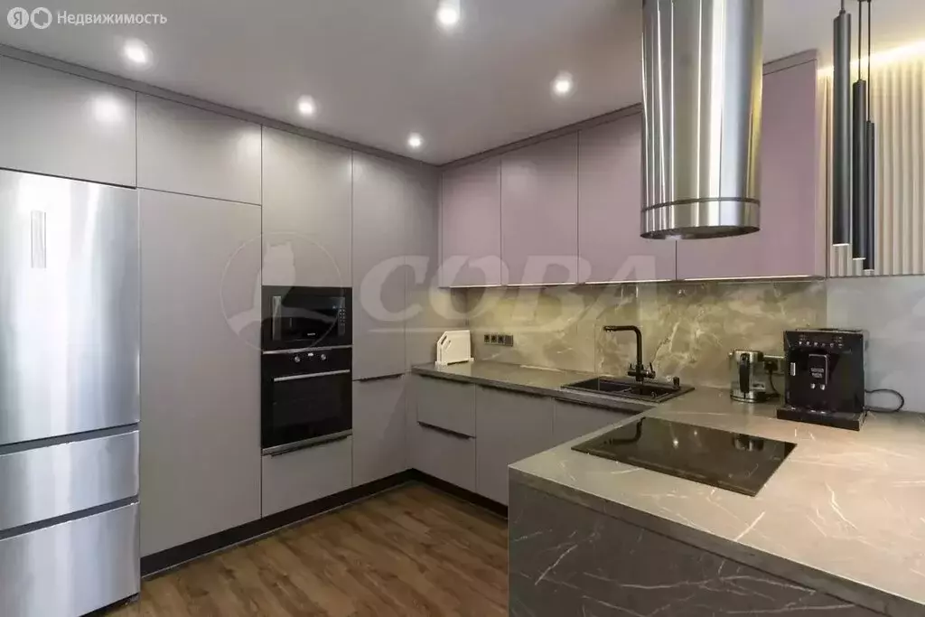 3-комнатная квартира: Тюмень, улица Николая Ростовцева, 24 (91.6 м) - Фото 1