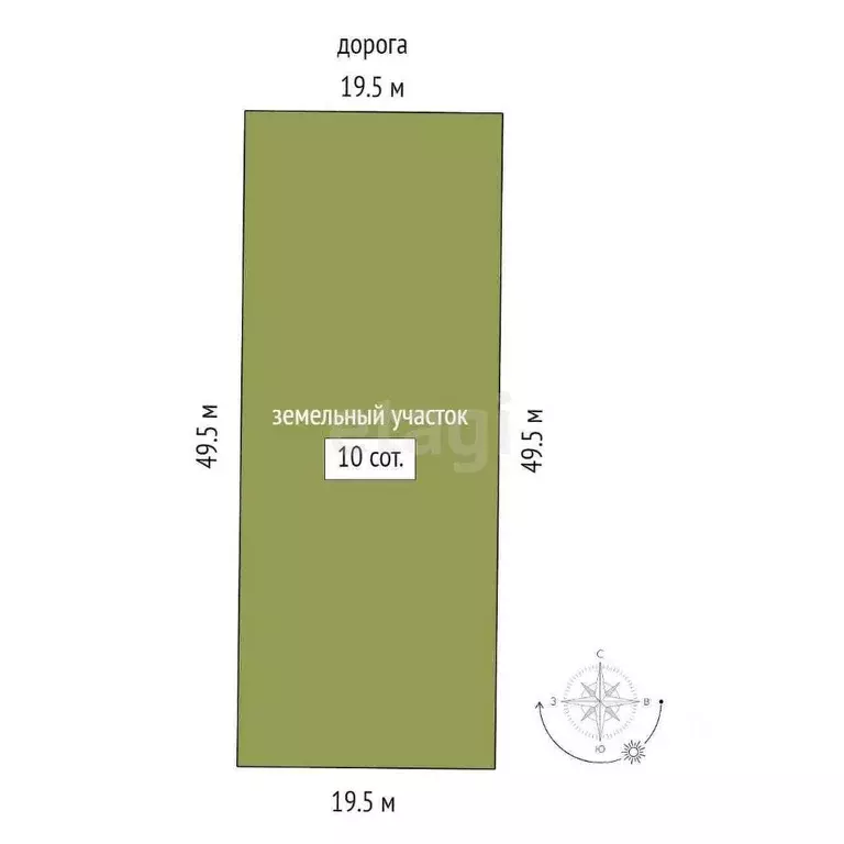 Участок в Тамбовская область, Тамбовский муниципальный округ, с. ... - Фото 2