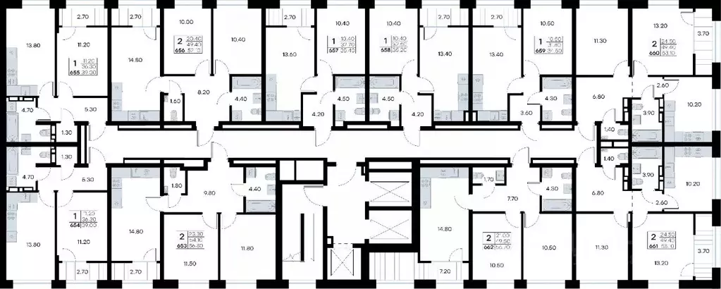 1-к кв. Приморский край, Владивосток ул. Нейбута, 135 (39.0 м) - Фото 2