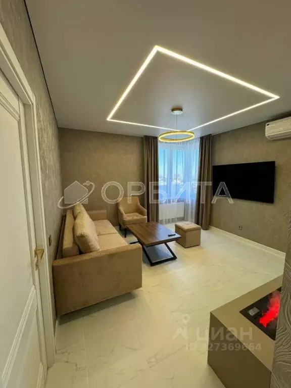 2-к кв. Тюменская область, Тюмень Профсоюзная ул., 59 (62.0 м) - Фото 1